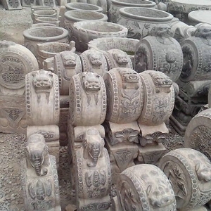 仿古石雕08